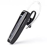 Gasarsox Bluetooth Earpiece S18 with Mic Handsfree For iPhone and Android phones(Black)