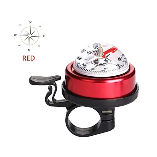 Unitedheart Mountain Bike Aluminum Alloy Bicycle Cycling Bell Horn Red Bikes Accessories Bike Handlebar Guide Bell