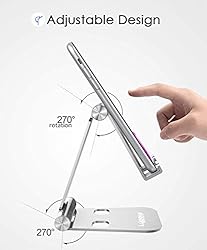Lucrave Cell Phone Stand, Updated Adjustable