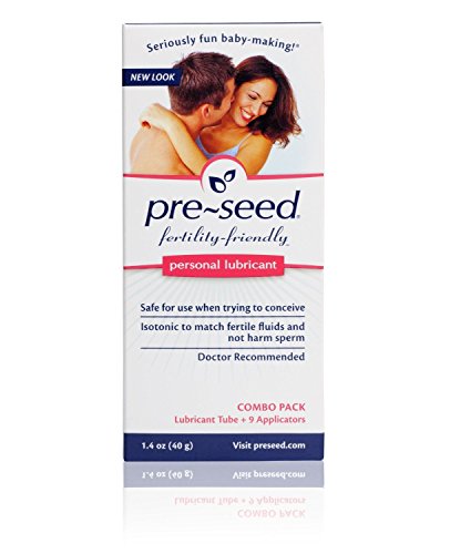 Pre-seed Fertility Conception Friendly Lube Lubricant Plus 9 Applicators