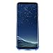 BAISRKE Clear Case for Galaxy S8 Plus, Shock Absorption Flexible TPU Soft Edge Bumper Anti-Scratch Rigid Slim Protective Cases Hard Plastic Back Cover for Galaxy S8 Plus - Clear Blue Gradien