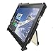 Gumdrop DropTech - Back cover for tablet - rugged - silicone, ABS plastic - black - for Miix 700-12ISK