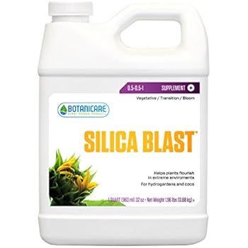 Botanicare SILICA BLAST Plant Supplement 0.5-0.5-1 Formula, 1-Quart