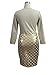 Womens Sexy Deep V Neck Long Sleeve Sequins Bodycon Party Club Split Dress