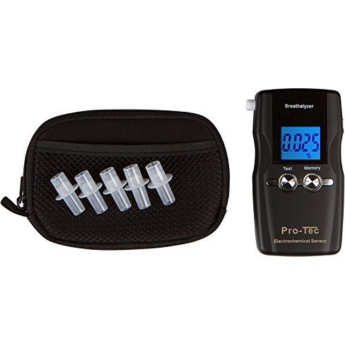 Pro-Tec X2000 breathalyzer | Portable Professional Grade Blood Alcohol screening Device | DOT and NHSTA Approved FDA 510(k) Cleared | Breath Meter