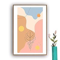 Framed Canvas Wall Art Picasso Poster Print of Woman Canvas Prints Home Artwork Decoration for Living Room,Bedroom - 16x24 inches