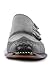 Liberty Handmade Leather Mens Classic Wing Tip 3 Button Monkstrap Dress Shoe