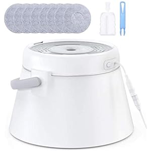 DADYPET Fuente para Gatos, Bebedero automático para Mascotas, dispensador de Agua silencioso para Gatos, Que Incluye 8 filtros, 2 Modos, más de 1.85L de Capacidad, con <10dB Super silencioso