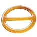 Marycrafts Buffalo Horn Scarf Ring Round Scarf Ring Handmade Diameter 2"