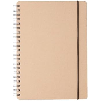 amazoncom muji recycle paper double ring dot grid