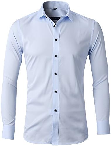 Men's dress shirts Bamboo fiber shirts Casual&Slim Business shirts FLYHAWK