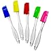 Evelots Silicone Spatulas-7 inches-Spread/Bake/Cook-up to 446 Degrees-5 Colors-Set/5