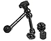 Camgeeker 11 Inch Articulating Magic Friction Arm for Hot Shoe Mounts to Work with LED Panel, DSLR Monitor, Mic 7ARM