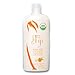 Organic Fiji Raw Cold Pressed Coconut Oil for Hair, Skin, Face & Body | Relaxing Massage Oil | Lemongrass Tangerine,12 oz for Women Men & Baby