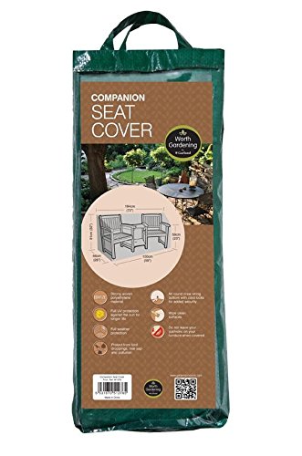 Companion Seat Cover Garden Furniture Polyethylene Green