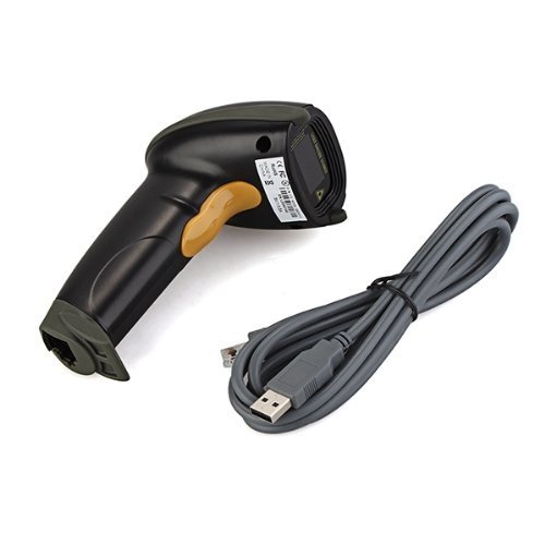 TOOGOO R Escaner Lector de Codigo Barras Laser USB de Mano Tipo