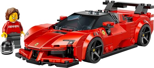 LEGO Speed Champions Ferrari SF90 XX Stradale Sportwagen - Modellbau mit sammelbarer Fahrer Minifigur - Geburtstagsgeschenkidee für Jungen ab 9 Jahren und Motorsportfans - 77254 8