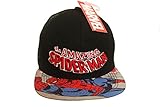 Marvel THE AMAZING SPIDER-MAN Black Licensed SNAP-BACK HIP HOP Hat Cap