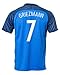 #7 Antoine Griezmann France Home Soccer Jersey Euro 2016 Cup + get Mr. Sport Box as a Gift (Small)