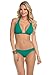 Becca by Rebecca Virtue Women's Color Code Sliding Halter Bikini Top (D+ Cup)
