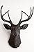 White Faux Taxidermy LargeD-Ignatius Deer Head Wall Mount