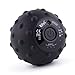 Bivi 4-Speed Vibrating Massage Ball - Therapy Ball for Myofascial Release, Replaces Lacrosse Ball Trigger Point Massage, Plantar Fasciitis, Foot, Back, Legs, Deep Tissue Massage Therapy (Black)