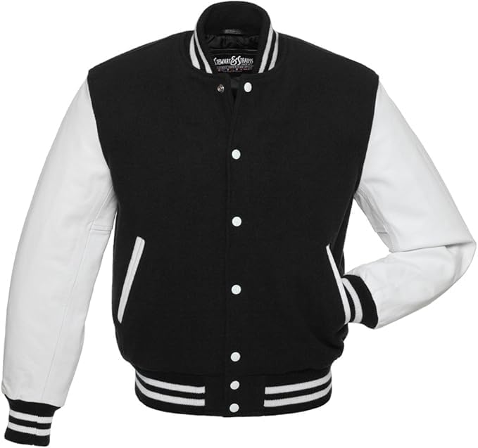 G GAME SPORTSWEAR America's Finest Varsity Jacket, Genuine Leather
