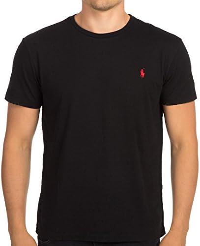 Polo RL Men's Classic Fit Crew Neck Pony T-Shirt (Ink, Large