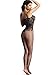 Amoretu Womens Sexy Lingerie Strap Bodysuits Crotchless Bodystocking