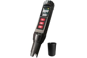 KoiLykke X71 7-in-1 Water Quality Tester for pH, ORP, Temperature, Salinity & DO Portable Pool & Drinking Water Monitor