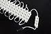 Storefront LED Light, 60ft Super Bright Pure White 5630 Injection Module with UL 12v AC Power Supply