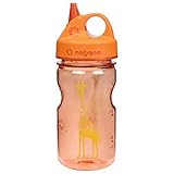 Nalgene Kids / Children's Grip-n-Gulp - Orange Giraffe Single