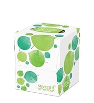 Seventh Generation Facial Tissue Cube, 2-ply, 1 box, 85 tissues