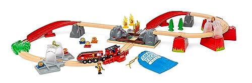 BRIO 木製レール 知育玩具 スマートテックサウンド レスキューセット [全41ピース] 3歳~ 36004 誕生日 クリスマス プレゼント