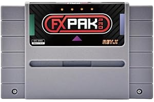 FXPAK Pro SD2 Rev X: Ultimate SNES Game Cartridge - 3000+ Pre-Loaded Games, SA-1 & DSP Support, US/EU/JP Compatible, 16 bit V