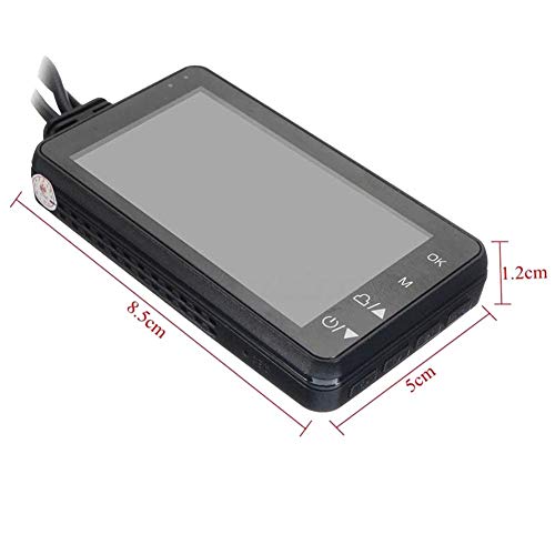 YOUNGFLY 3" 140°720P Motorcycle Dual Action Waterproof Camera Video DVR Camcorder for Car Bike Motorbike