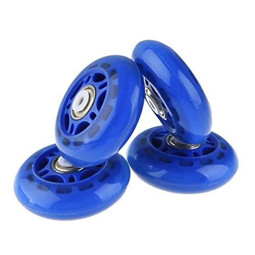 RUNACC Inline Roller Skate Wheels Premium Replacement Rollerblade Wheels with Bearings (B- Set of 4) - Thumbnail 7