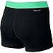 Nike Women's Pro Cool 3-Inch Compression Shorts (Black/Large)