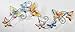 3d Butterfly Trail Wall Decor