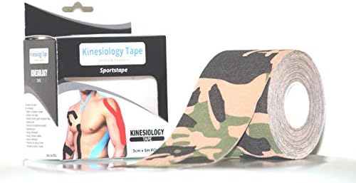 FITNEX KINESIOLOGY TAPE | KINESIOLOGY TAPES WATERPROOF | SPORTS TAPE | KNEES, ELBOW, SHOULDERS, ANKLES, WRISTS, BACK, NECK, ARMS & THIGH ON INJURY|UNCUT MUSCLE SUPPORT TAPE|5CM X 5M ROLL-IN 15 COLOURS