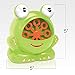 ArtCreativity Frog Bubble Machine for Kids (Pack of 2) Includes 2 Bubble Blowing Machine and 2 Bottles of Solution, Summer Outdoor Toys, Party Favor Activity - Best Gift for Boys, Girls, and Toddlers