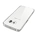 Galaxy S6 Edge Case Clear, LUVVITT [ClearView] Hybrid Scratch Resistant Back Cover with Shock Absorbing Bumper for Samsung Galaxy S6 Edge - Crystal Clear