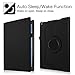 Fintie Rotating Case for Fire HD 10 (Previous Generation - 5th), Premium PU Leather 360 Degree Rotating Swivel Stand Cover Auto Sleep/Wake for Amazon Fire HD 10.1