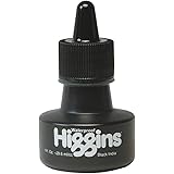 Higgins Waterproof Black India Ink 1 oz.