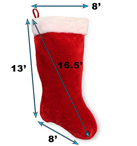 5 Christmas+Stocking+CUSTOM+PERSONALIZED+Embroidered