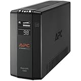 APC 1000VA Compact UPS Battery Backup &amp; Surge Protector, Back-UPS Pro (BX1000M)