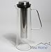 Cold Brew Coffee Maker - 1 Liter Iced Coffee Maker -Borosilicate Cold Brew Pitcher with Removable Laser Cut Stainless Steel Cold Brew Coffee Filter