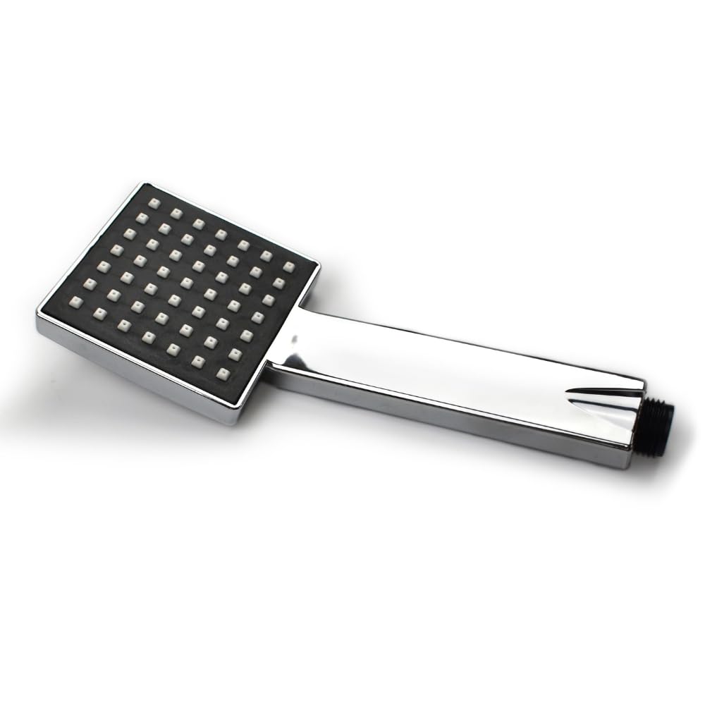 Square Rainfall Shower Head: Superior Chrome Coating, All Water Pressure, Contemporary Style
