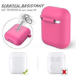 Airpods Case Cover, LELONG Soft Silicone Protective