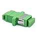 BEYONDTECH Fiber Optic SC to SC Adapter Single Mode APC Simplex - 5 Pack Fiber Optic Extender/Fiber Couplers Series